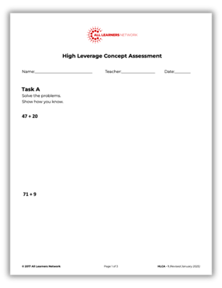 Math Mindset Blog - HLCA #1