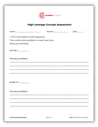 Math Mindset Blog - HLCA #3