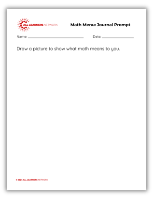 Math Mindset Blog - Journal #1